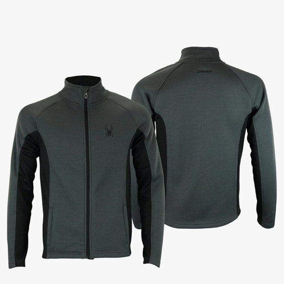 Spyder Men’s Foremost Core Sweater Full Zip Jacket - Medium - Picture 3 of 4